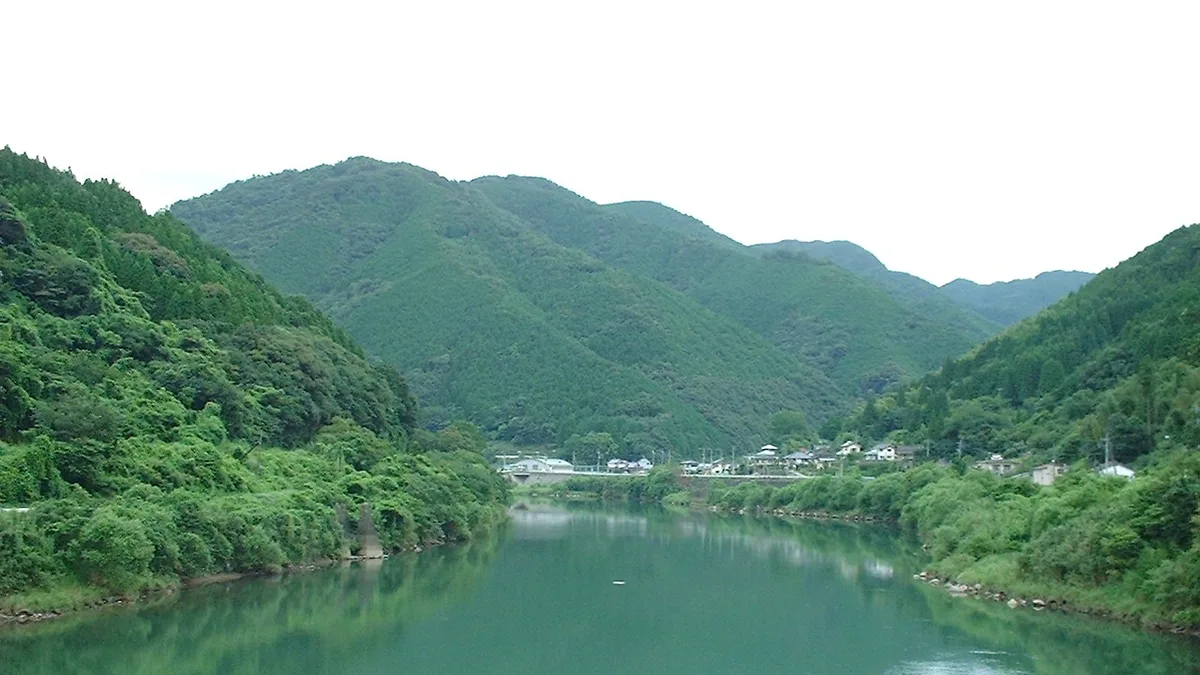 Kuma River in Japan