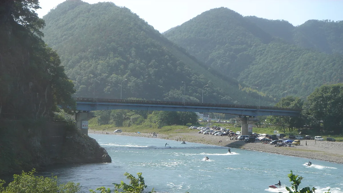 Nagara River in Japan