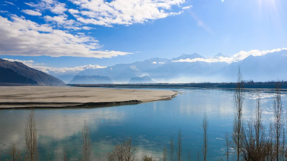 Indus River in Pakistan