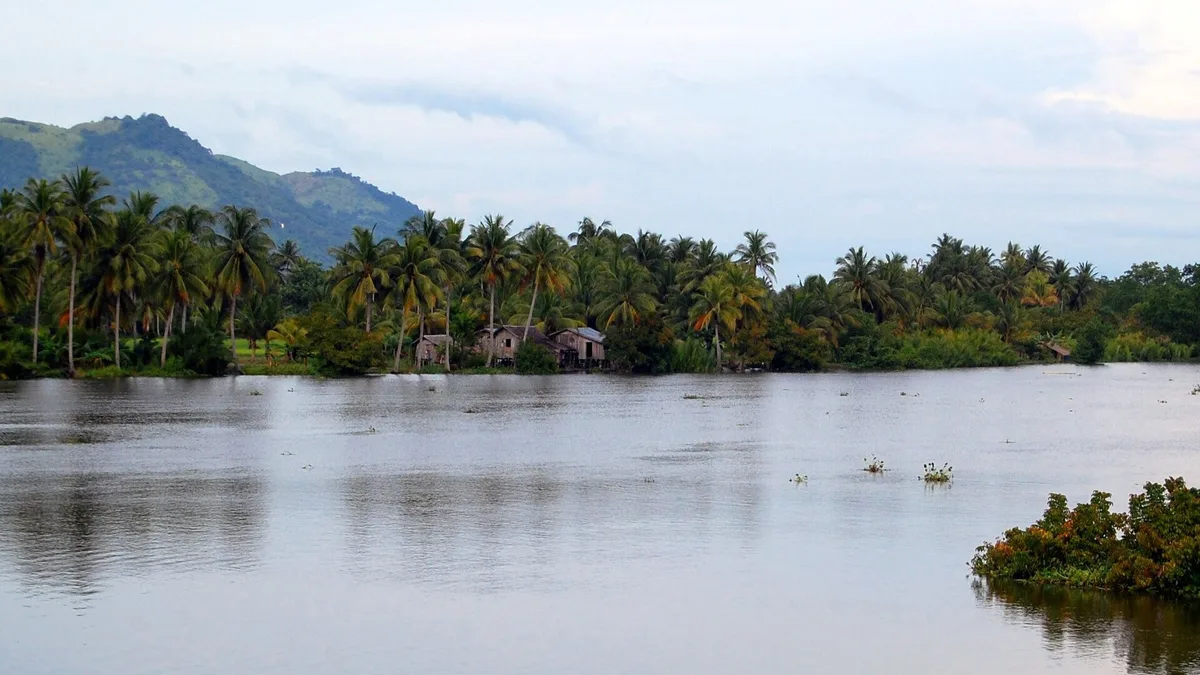 Rio Grande de Mindanao in Philippines