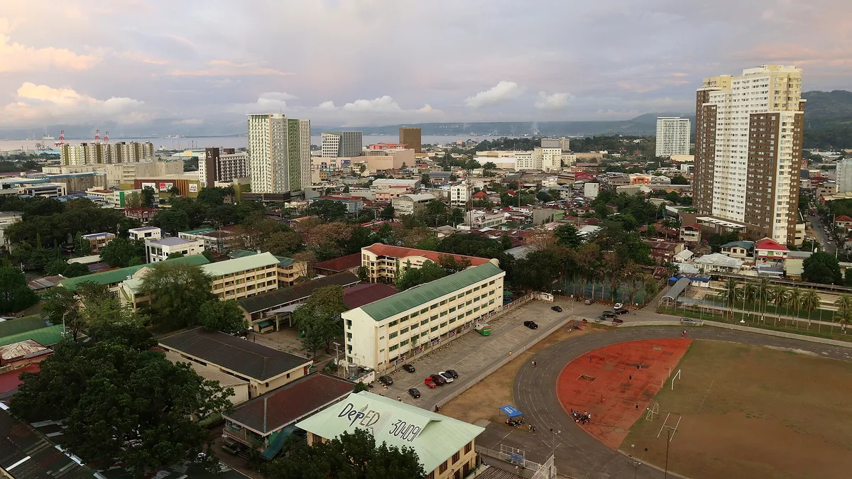 Cagayan de Oro River in Philippines