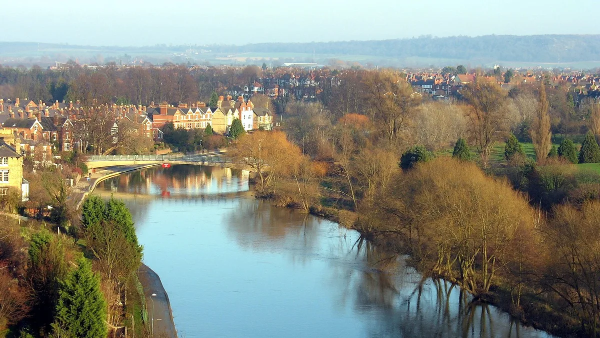River Severn in United Kingdom