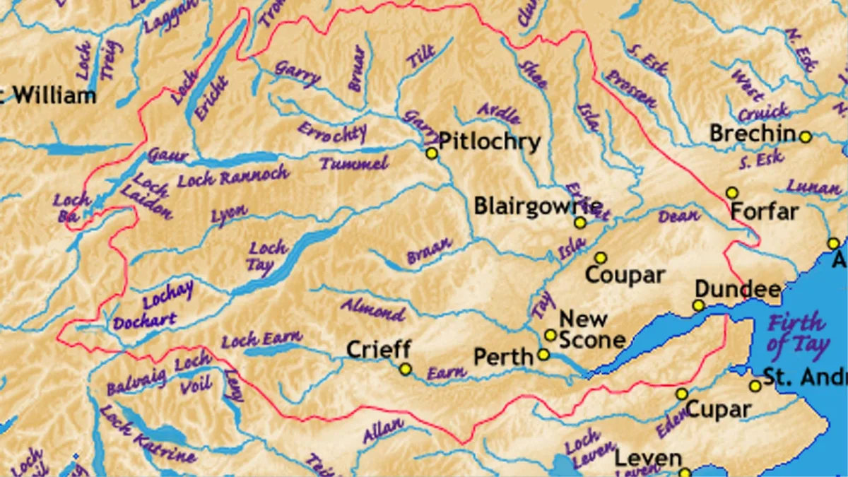 River Tay in United Kingdom