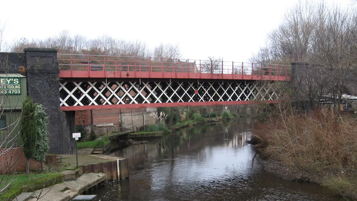 River Don, Yorkshire in United Kingdom
