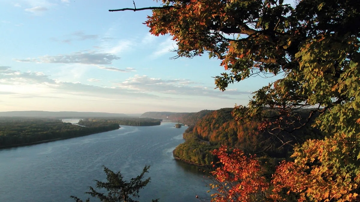 Mississippi River in United States