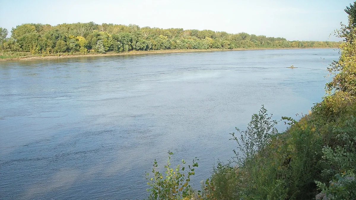 Missouri River in United States