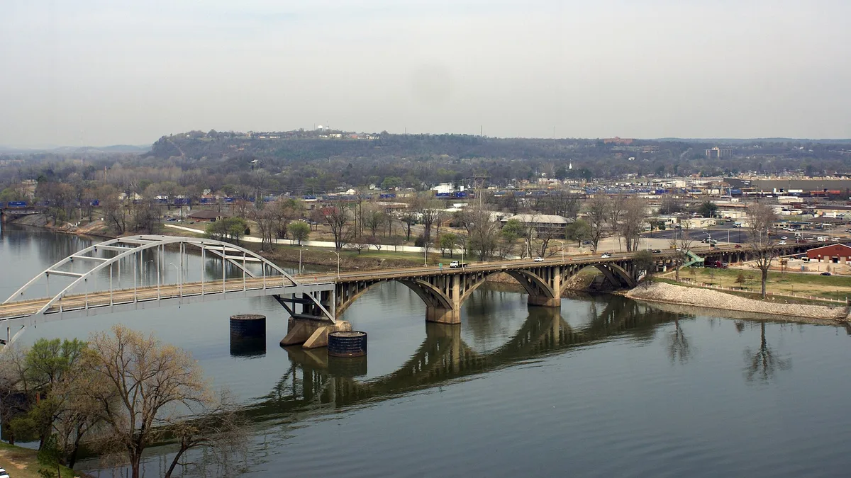 Arkansas River in United States