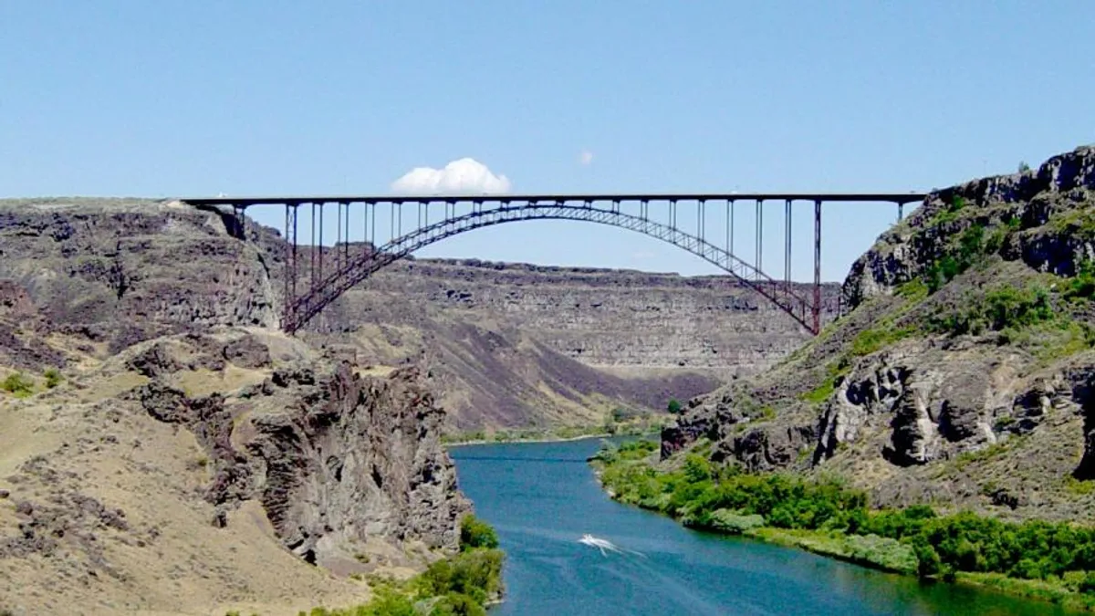 Snake River in United States