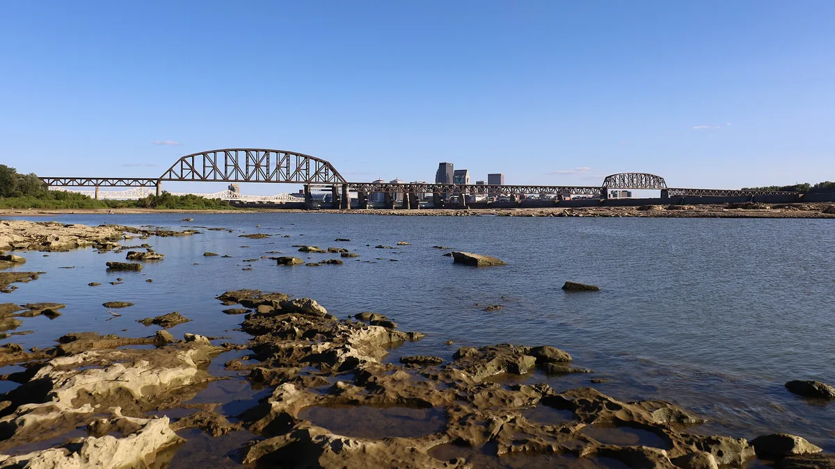 Ohio River in United States
