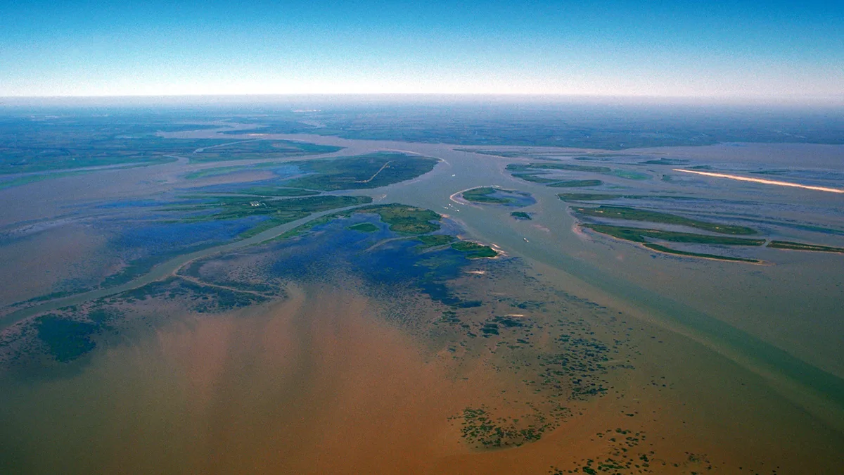 Atchafalaya River in United States