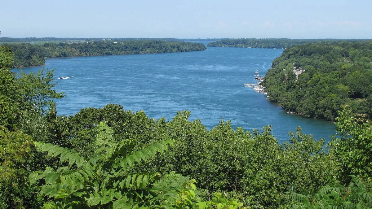 Niagara River in United States
