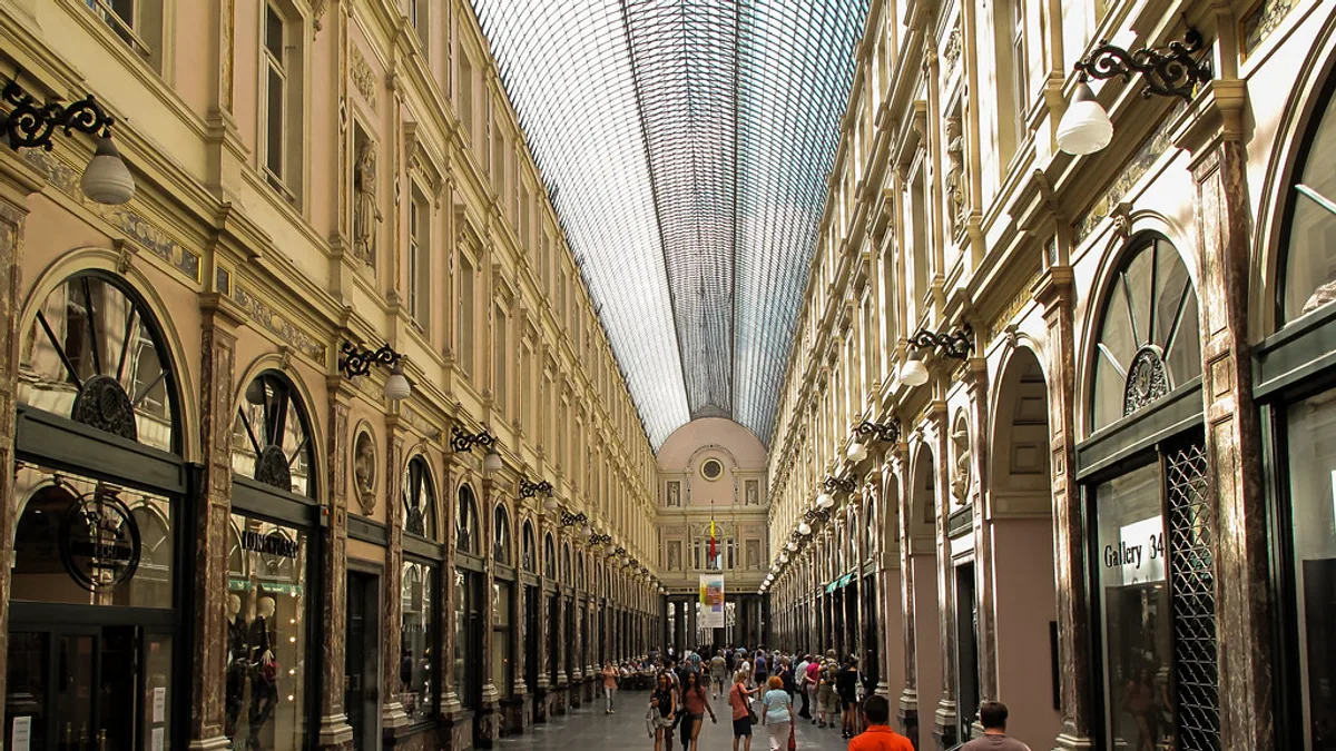 Galeries Royales Saint-Hubert in Belgium