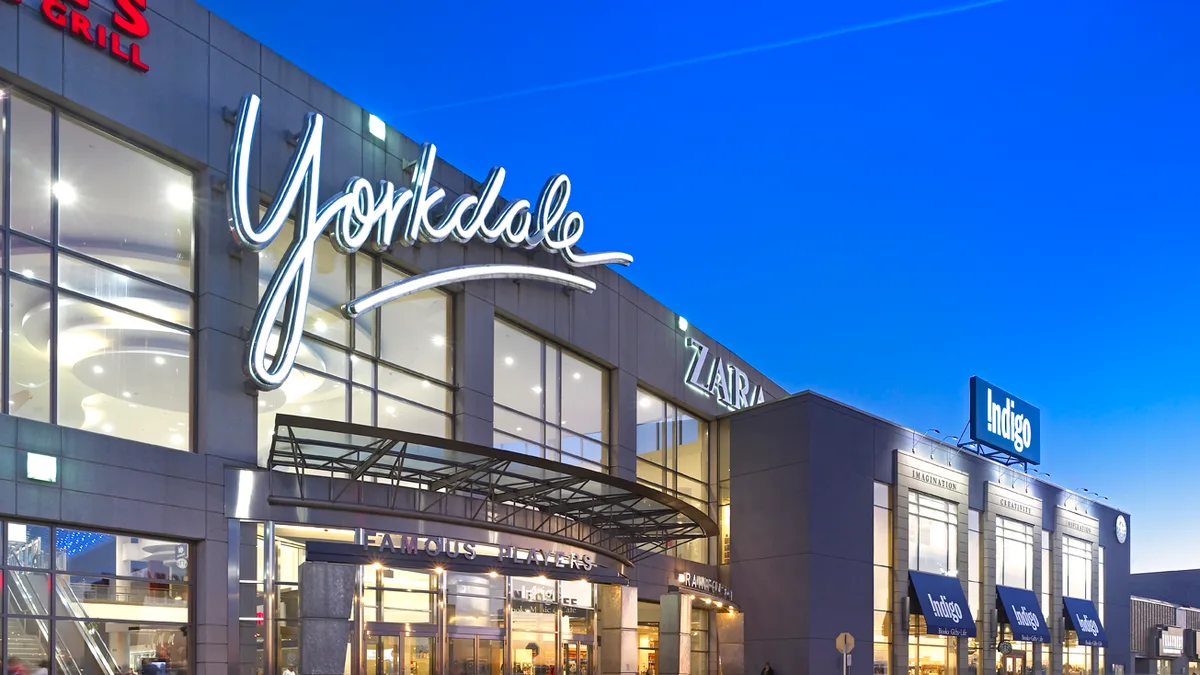 Yorkdale Shopping Centre in Canada