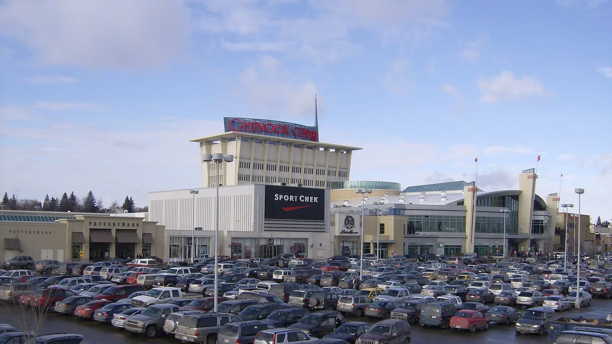 CF Chinook Centre in Canada