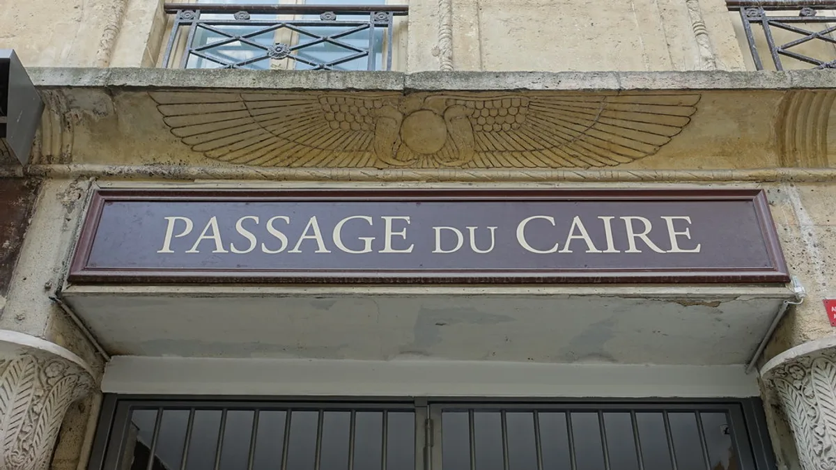 Passage du Caire in France