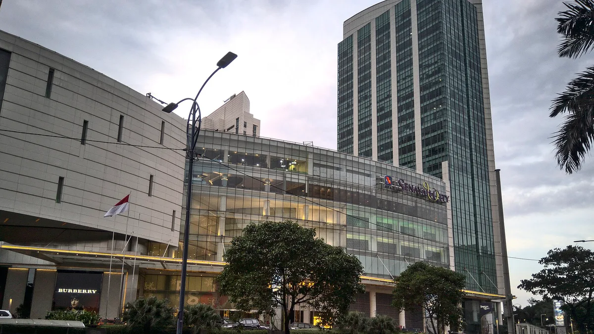 Senayan City in Indonesia