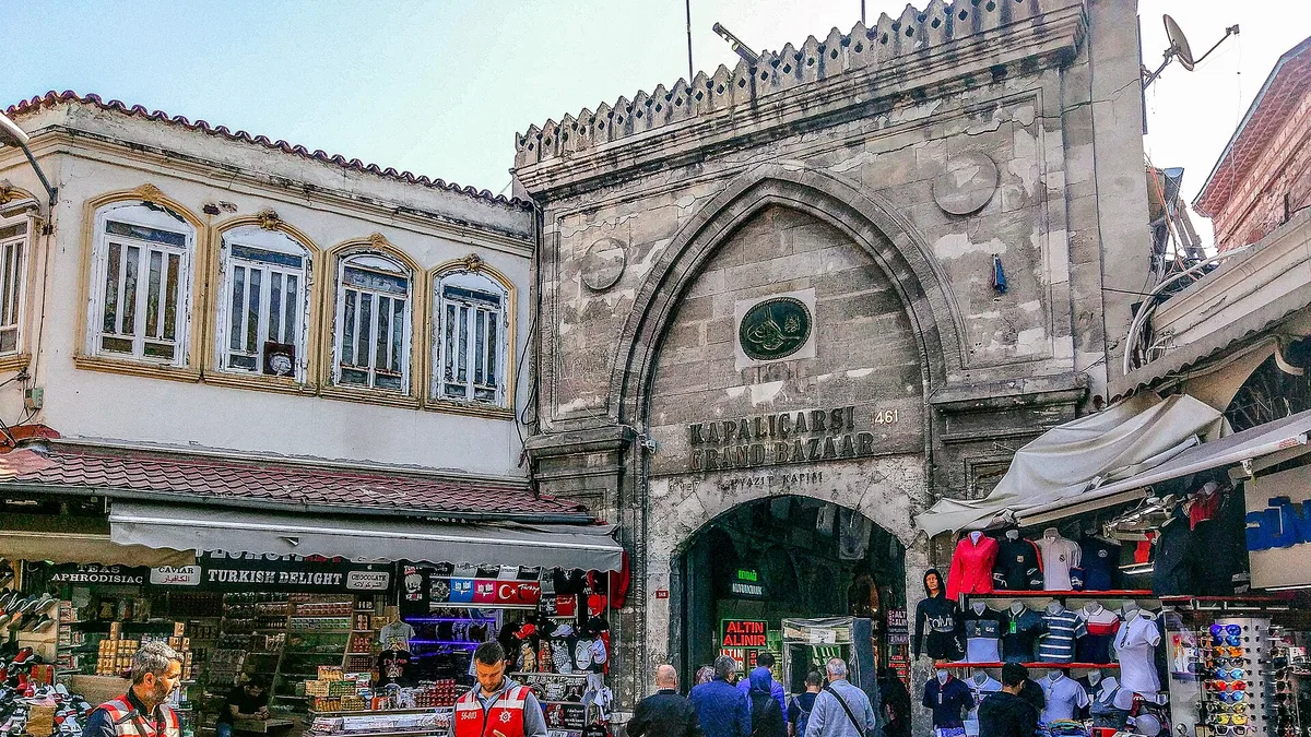 Grand Bazaar in Turkey