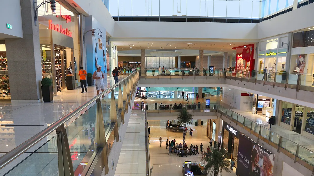 Dubai Mall in United Arab Emirates