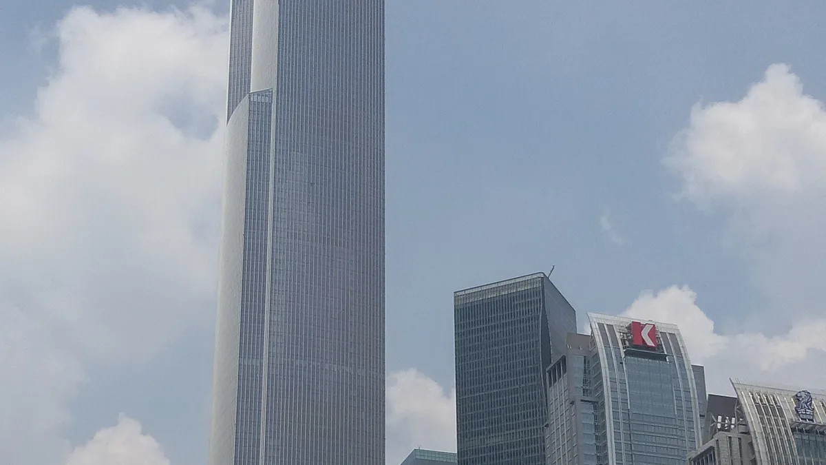 Guangzhou CTF Finance Centre in China