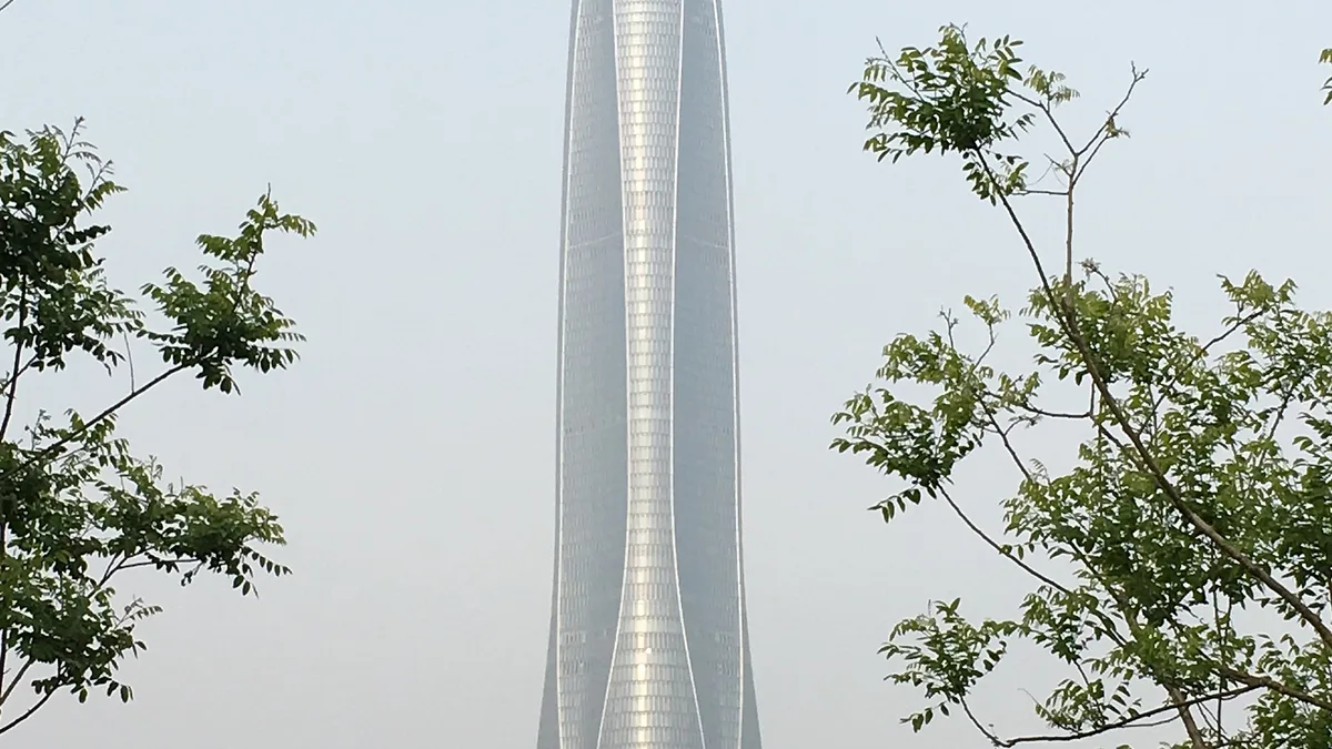 Tianjin CTF Finance Centre in China