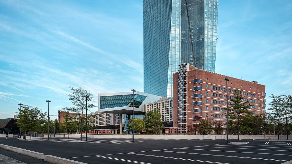 European Central Bank Headquarters in Germany