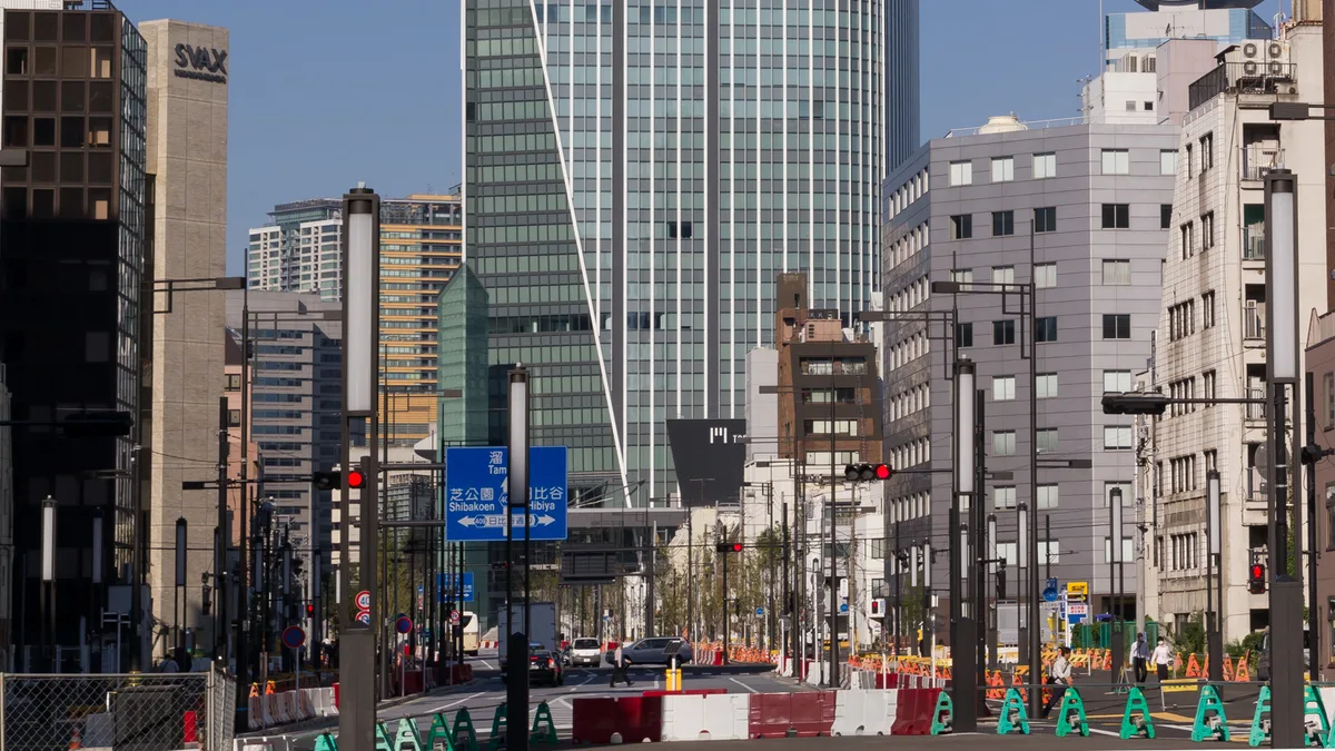 Toranomon Hills Mori Tower in Japan