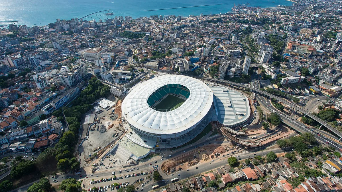 Casa de Apostas Arena Fonte Nova in Brazil