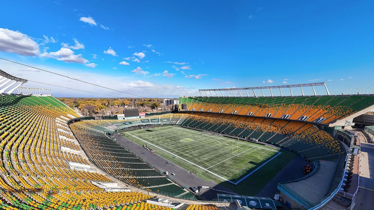 Commonwealth Stadium in Canada