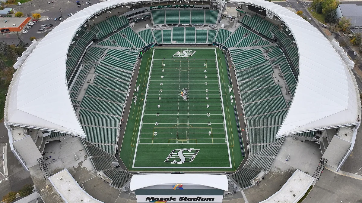 Mosaic Stadium in Canada