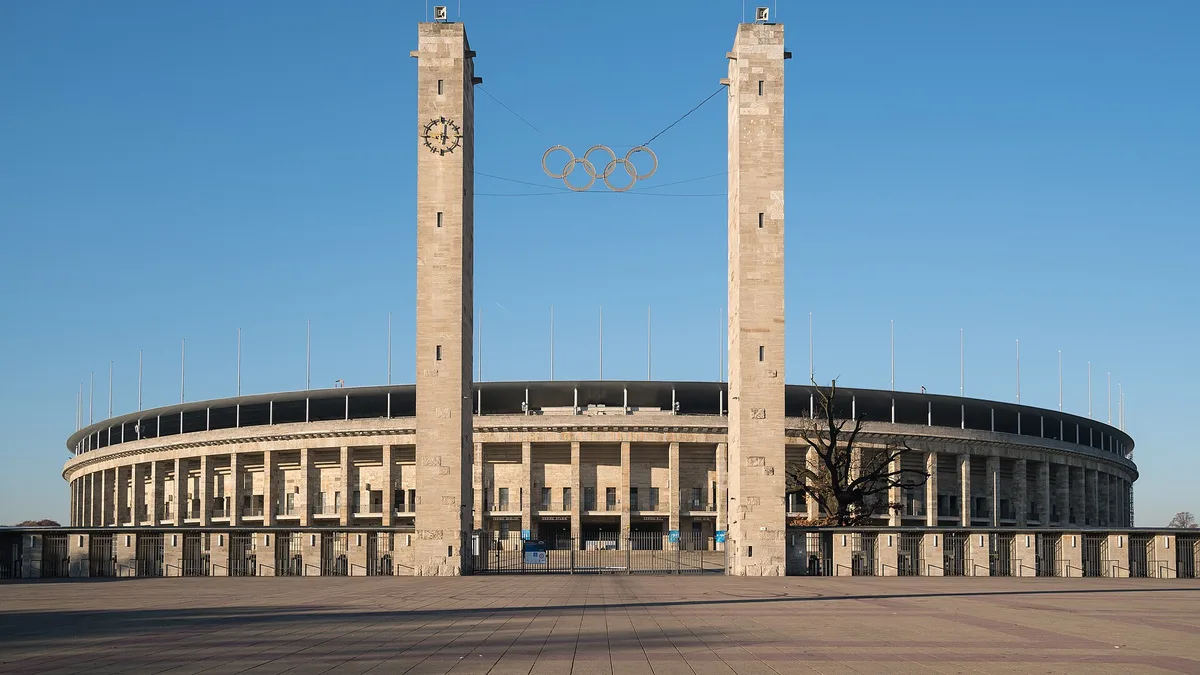 Olympiastadion Berlin in Germany