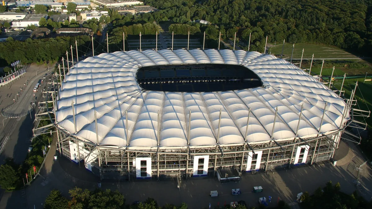 Volksparkstadion in Germany
