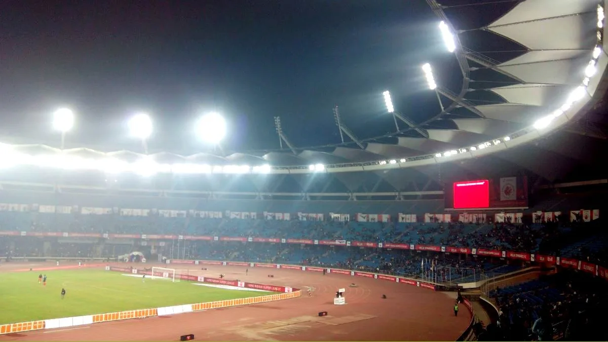 Jawaharlal Nehru Stadium in India