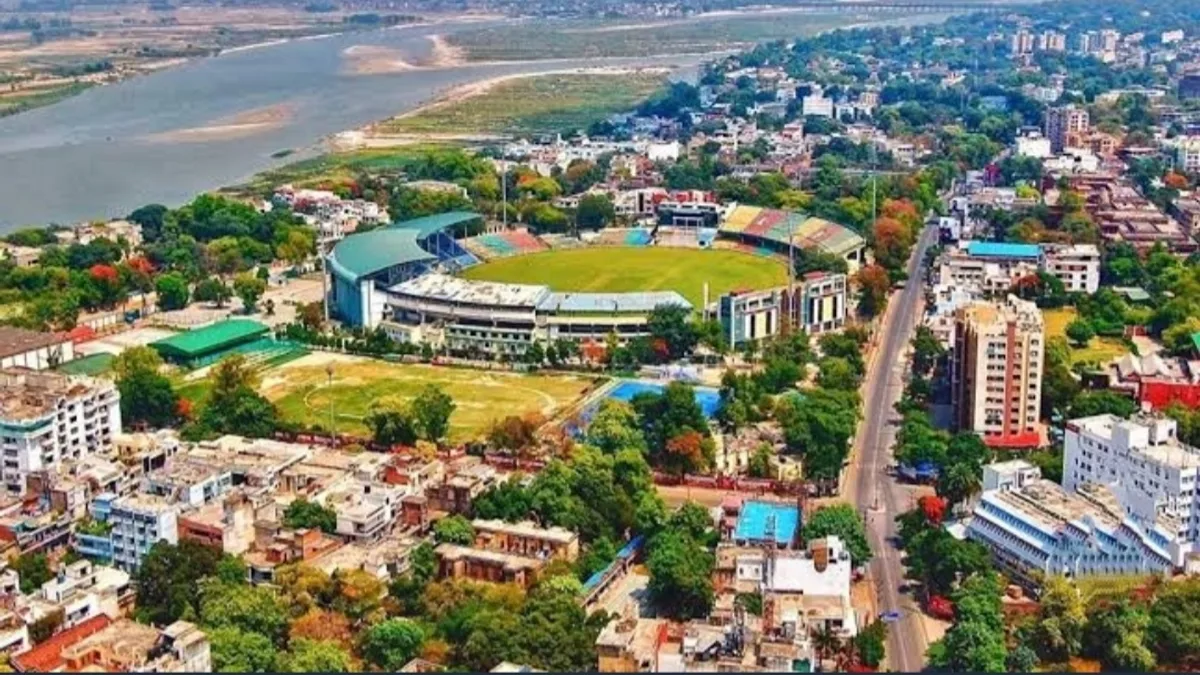 Green Park Stadium in India