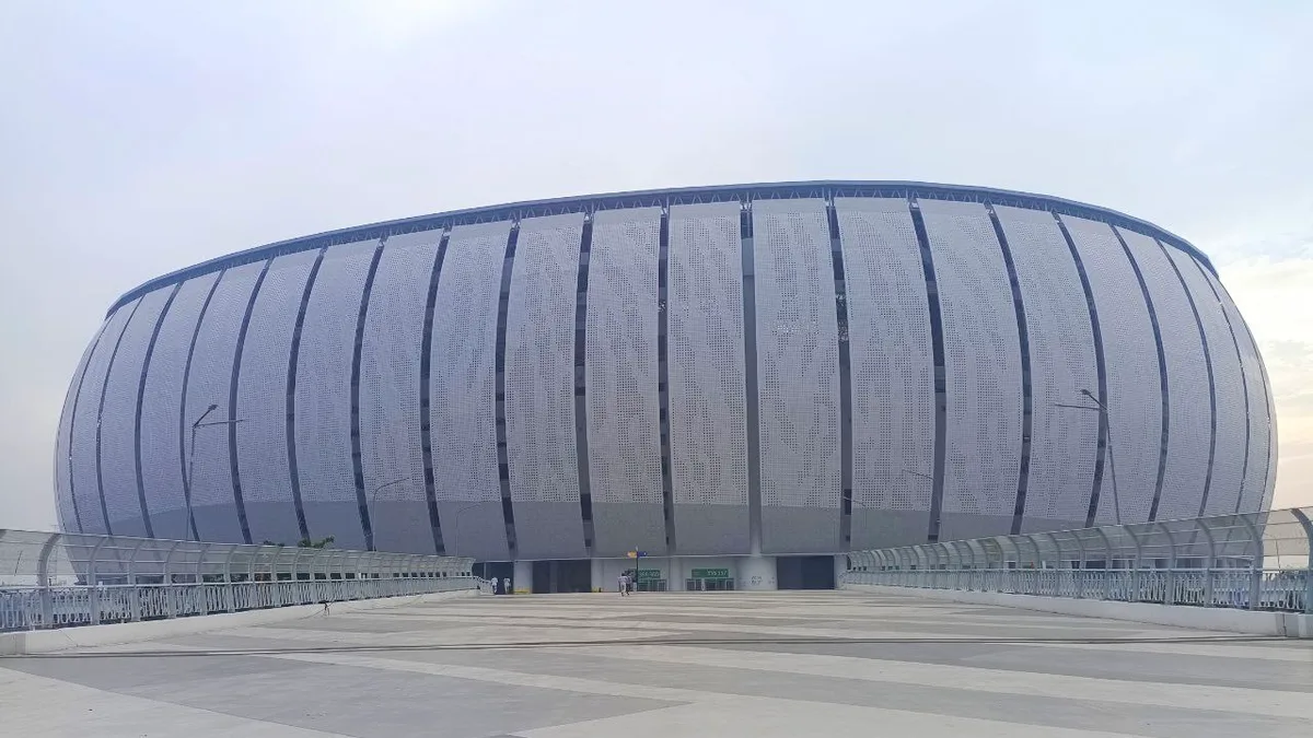 Jakarta International Stadium in Indonesia