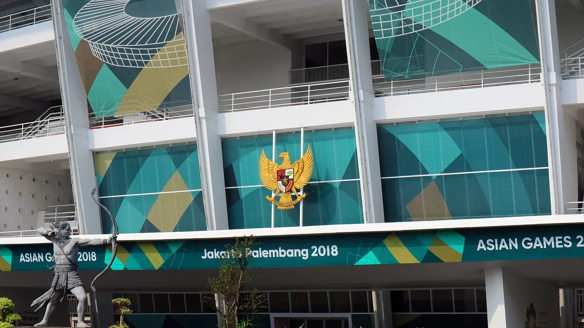 Gelora Bung Karno Stadium in Indonesia