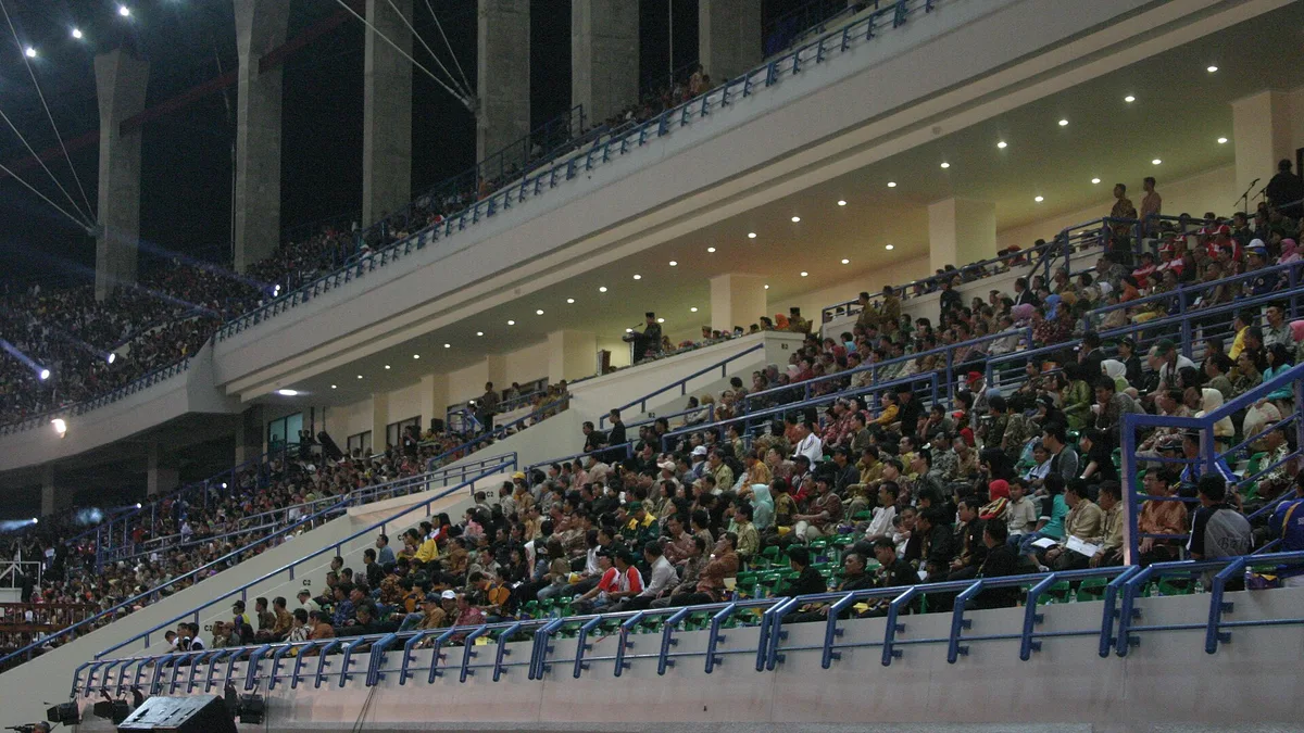 Palaran Stadium in Indonesia