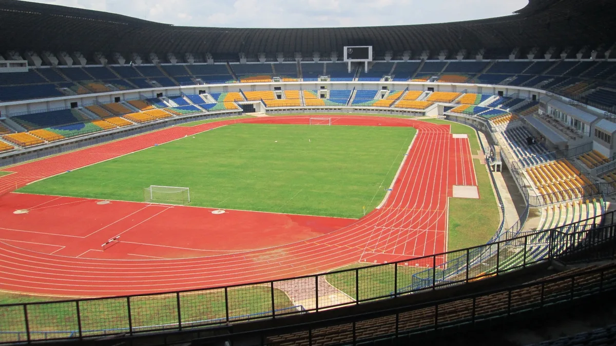 Gelora Bandung Lautan Api Stadium in Indonesia