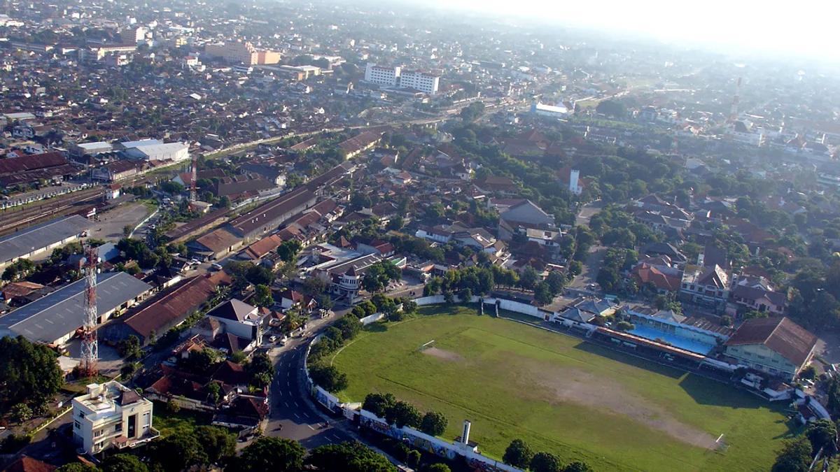 Kridosono Stadium in Indonesia