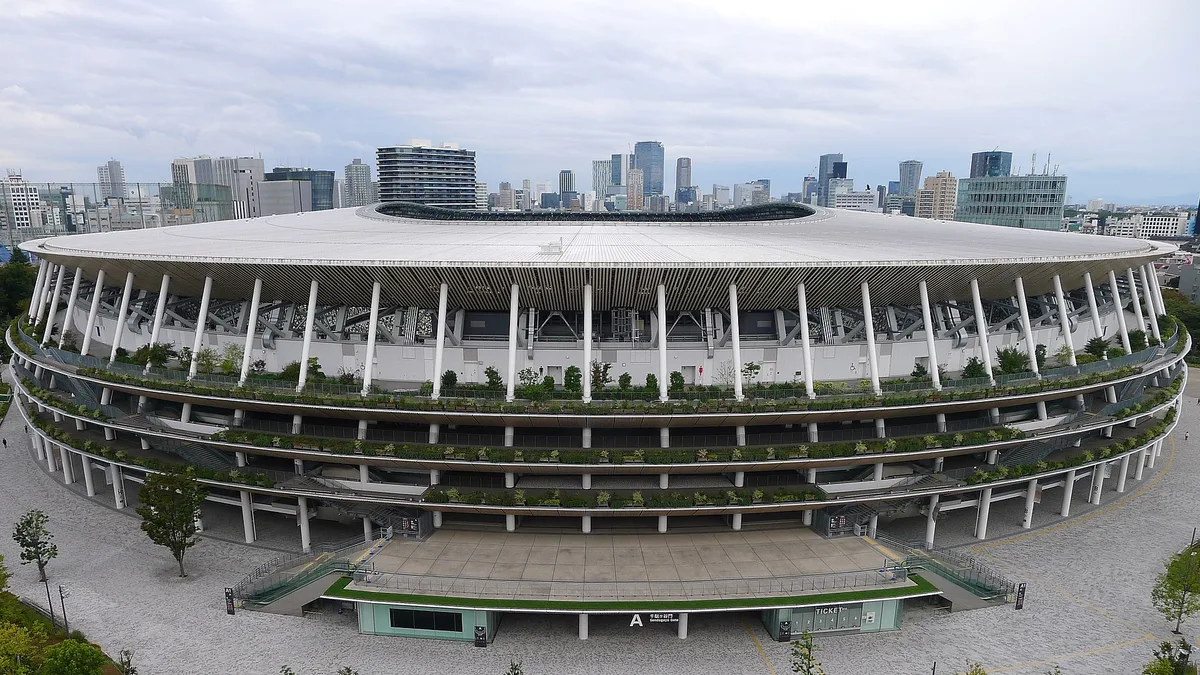 Japan National Stadium in Japan