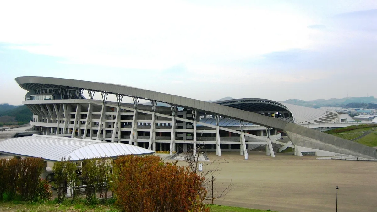 Miyagi Stadium in Japan