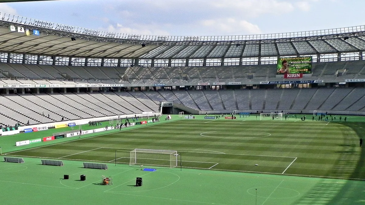 Ajinomoto Stadium in Japan