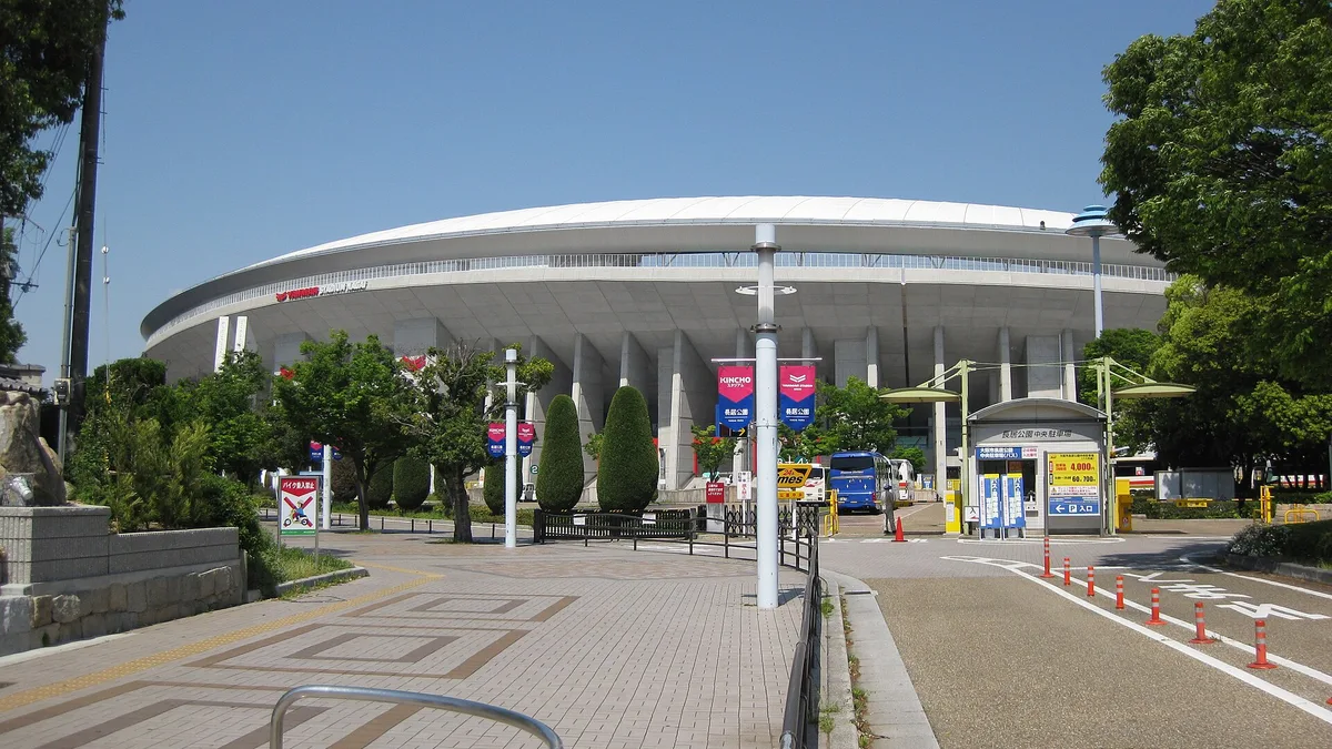 Yanmar Stadium Nagai in Japan