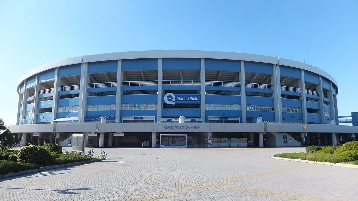 ZOZO Marine Stadium in Japan
