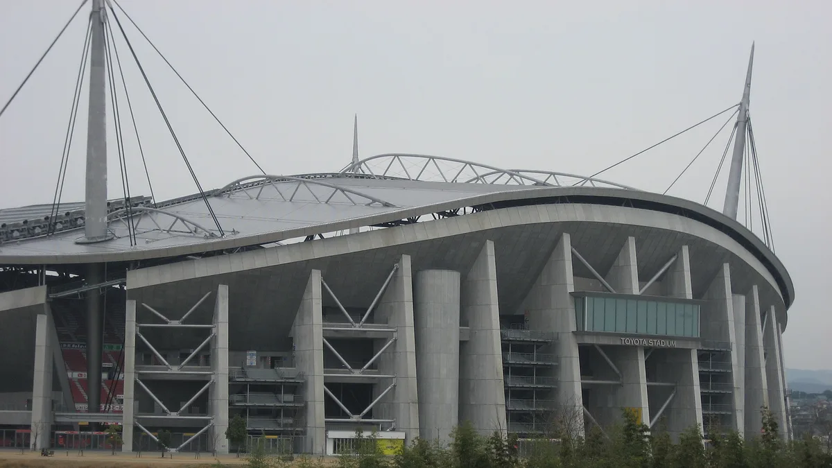 Toyota Stadium in Japan