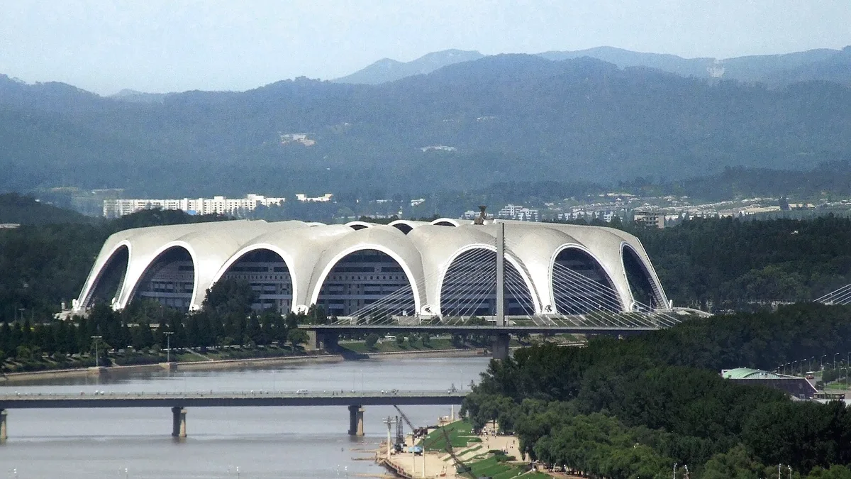 Rungrado 1st of May Stadium in North Korea