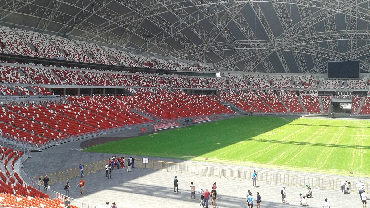 Singapore National Stadium in Singapore