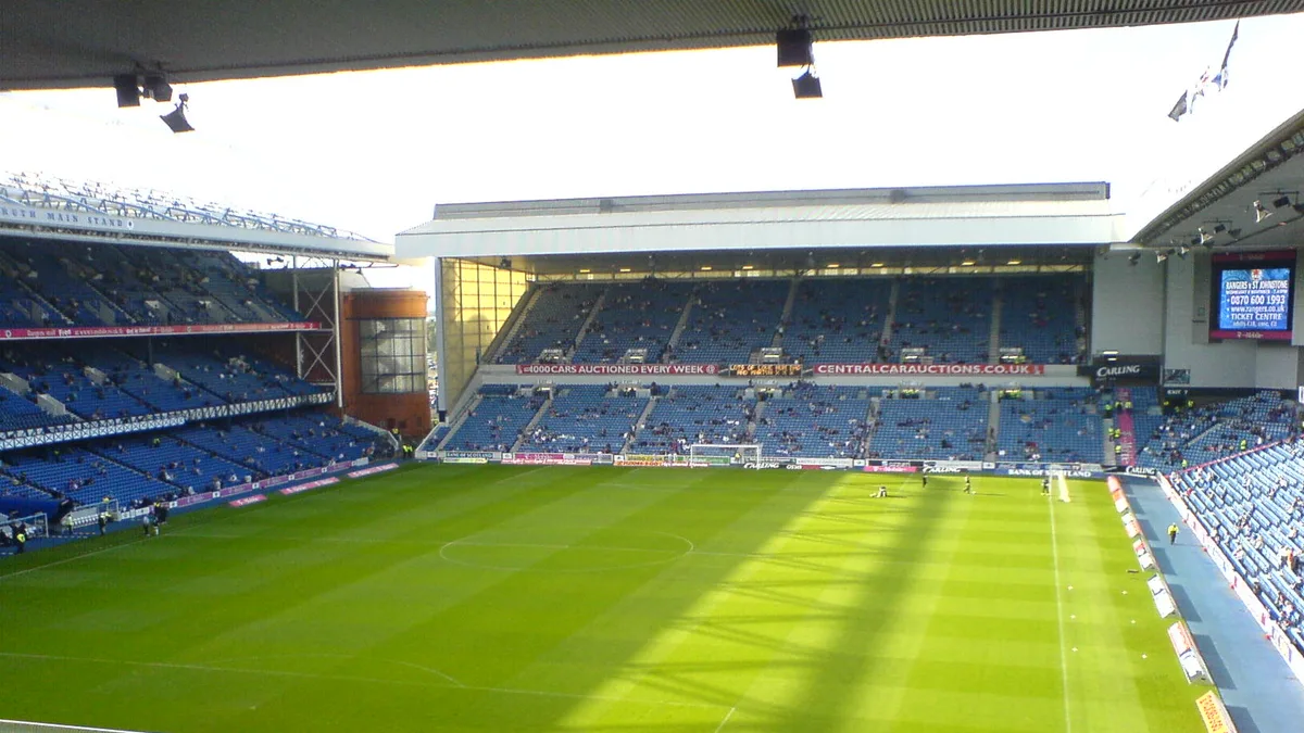Ibrox Stadium in United Kingdom