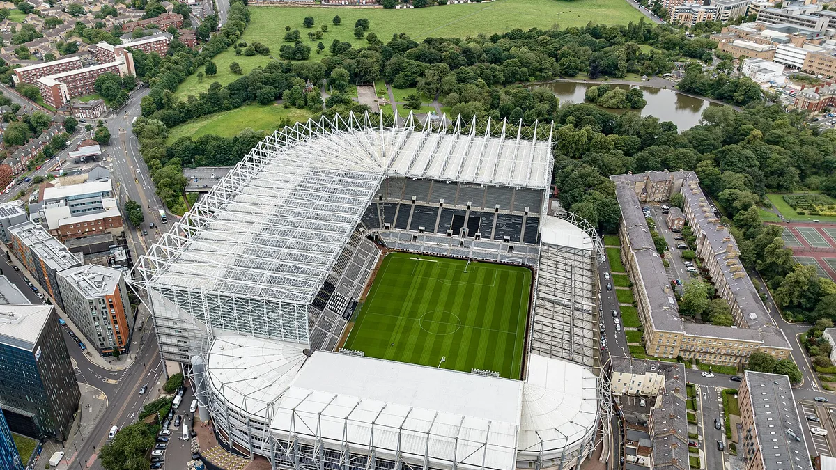 St James' Park in United Kingdom