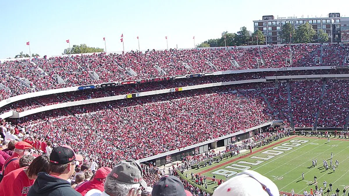 Sanford Stadium in United States