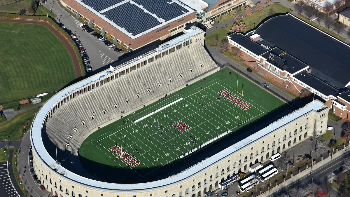 Harvard Stadium in United States